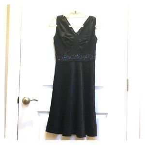 Calvin Klein cocktail dress with sequin detail.